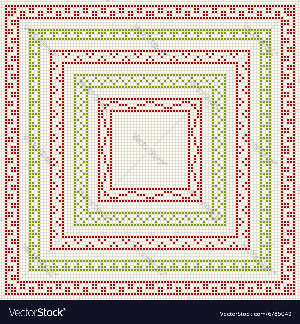 Cross Stitch Border Pattern