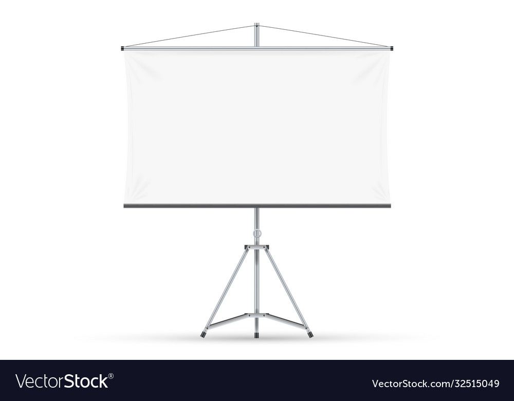 Empty Projection Screen
