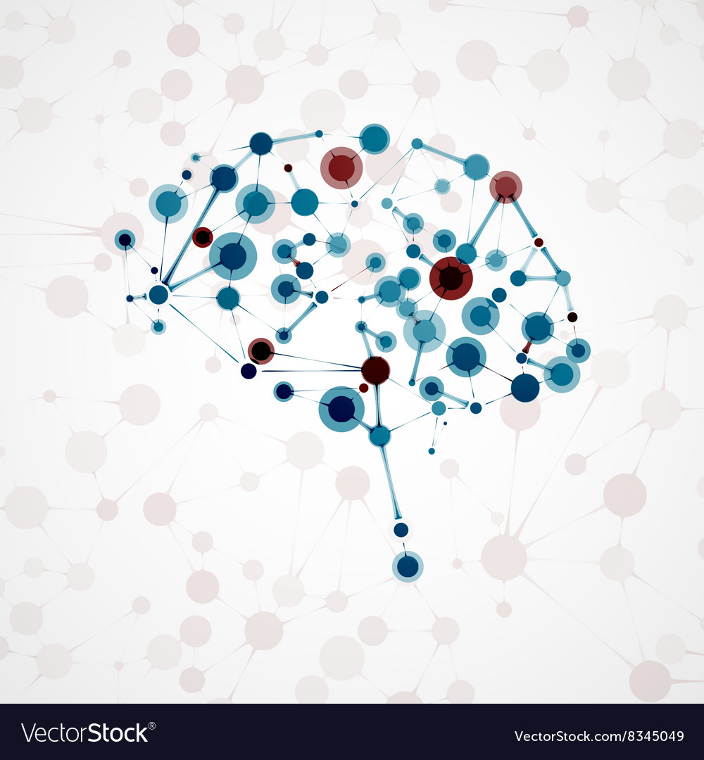 Molecular structure in the form of brain