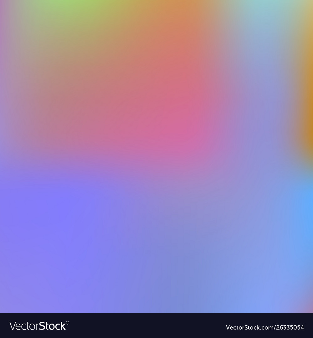 Gradient mesh painted in different colors