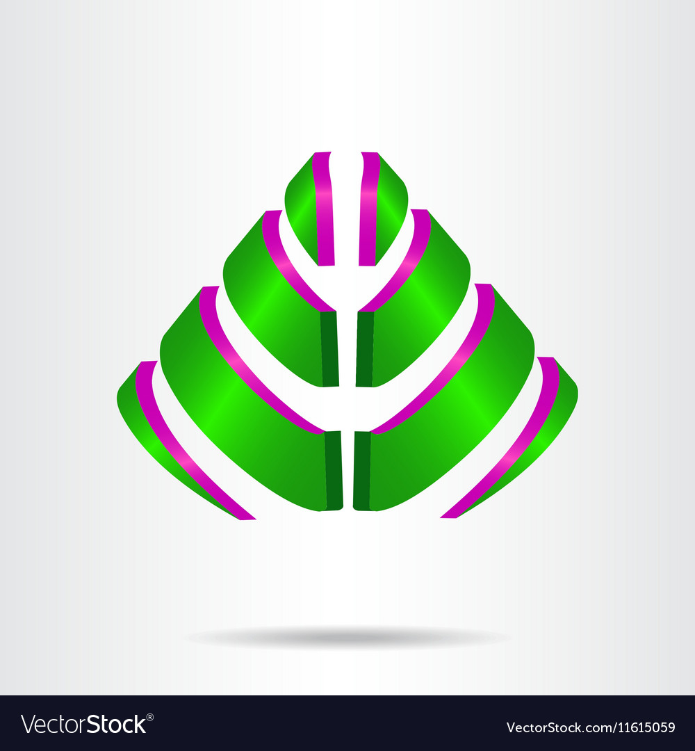 Abstract logo 021 Royalty Free Vector Image - VectorStock