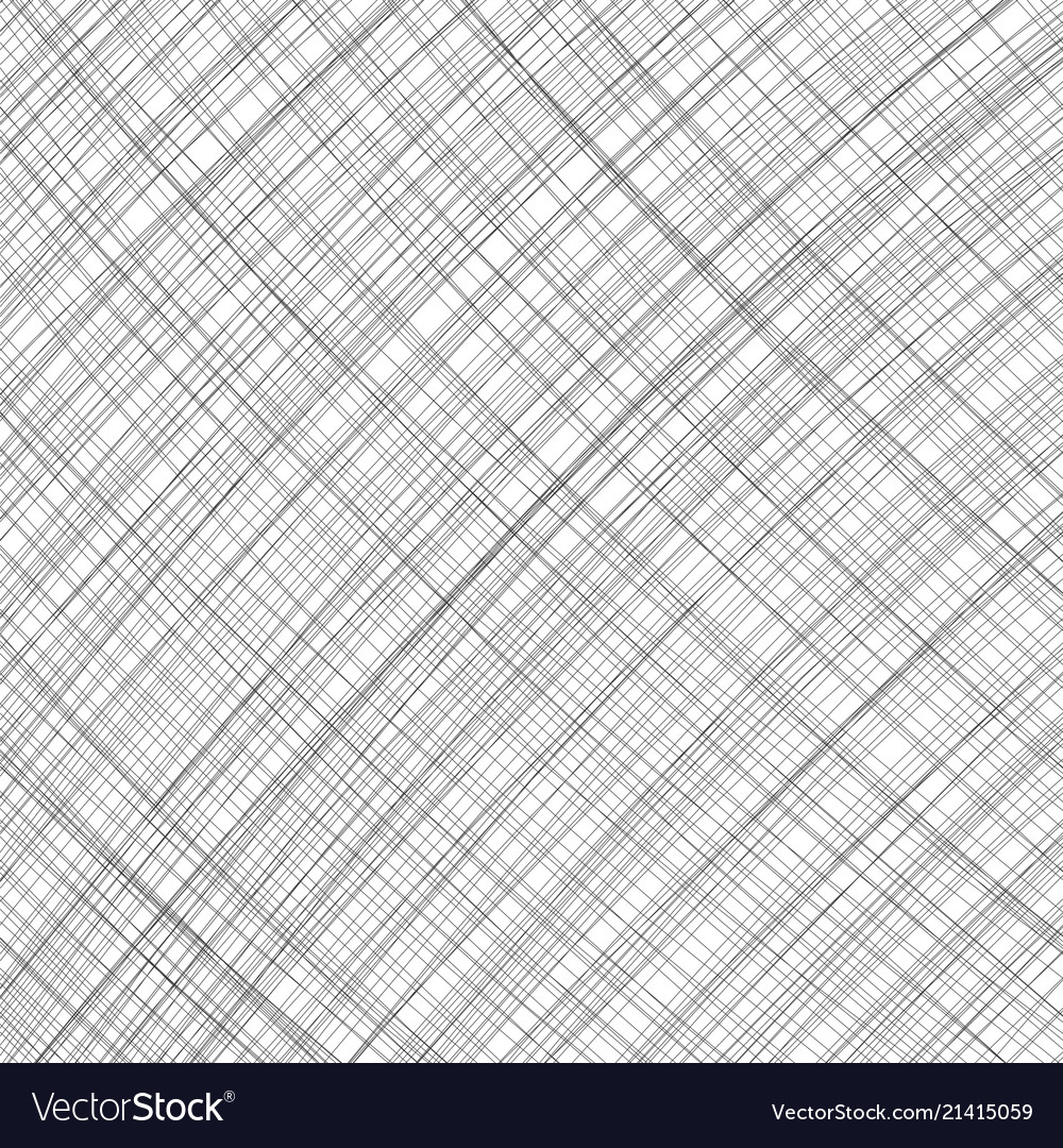 Black Lines Texture Isolated On White Background Vector Image