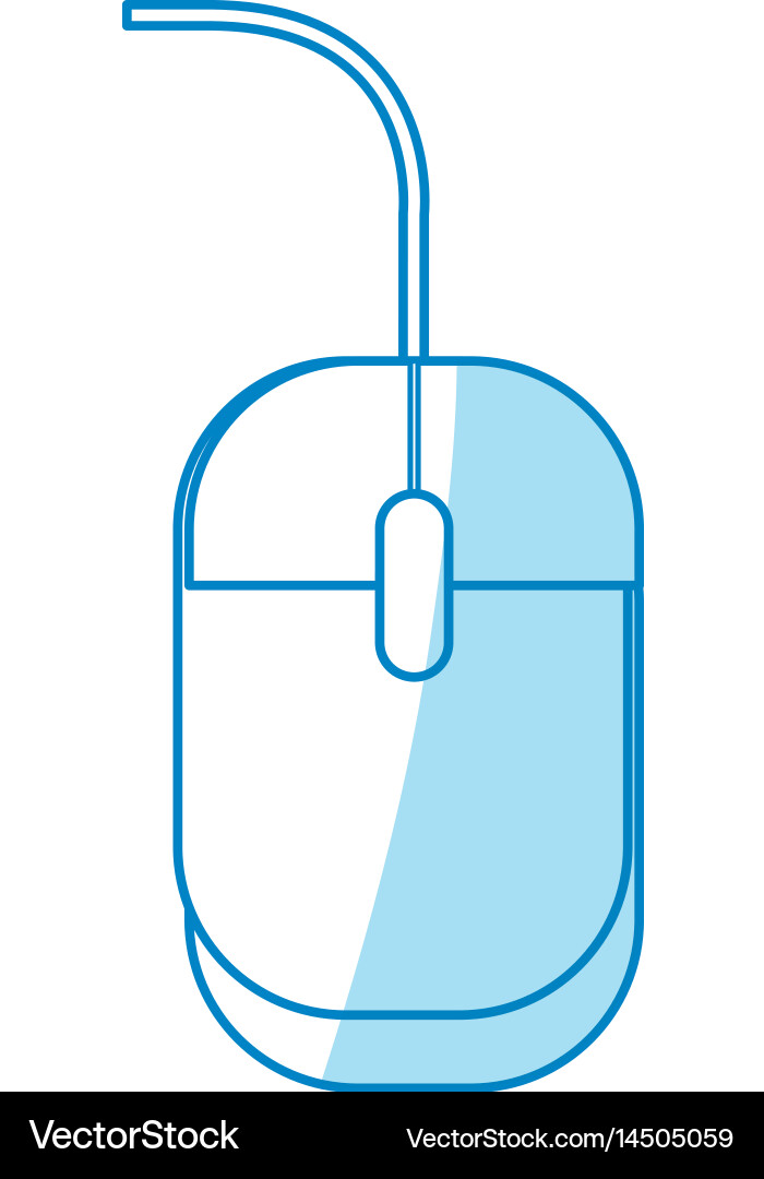 Mouse pc device Royalty Free Vector Image - VectorStock
