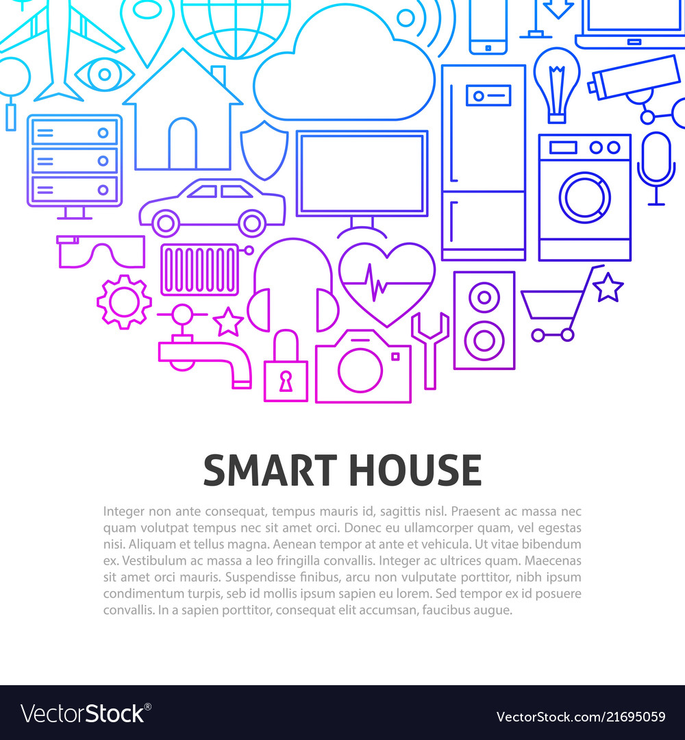 Smart house line concept