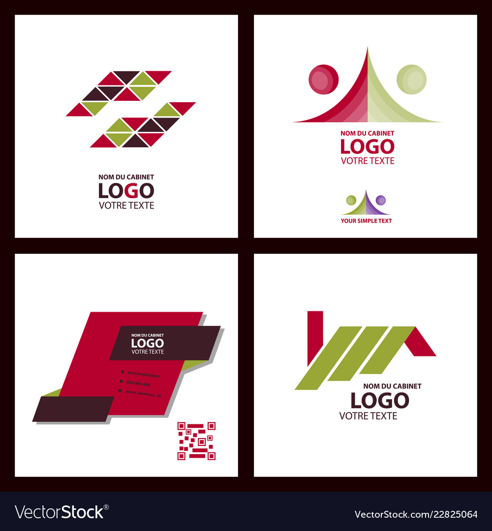 Abstract linear logotype wave flow logo symbol