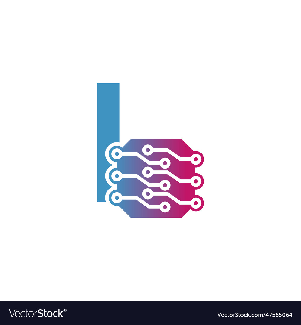 Programming code and technology logo template