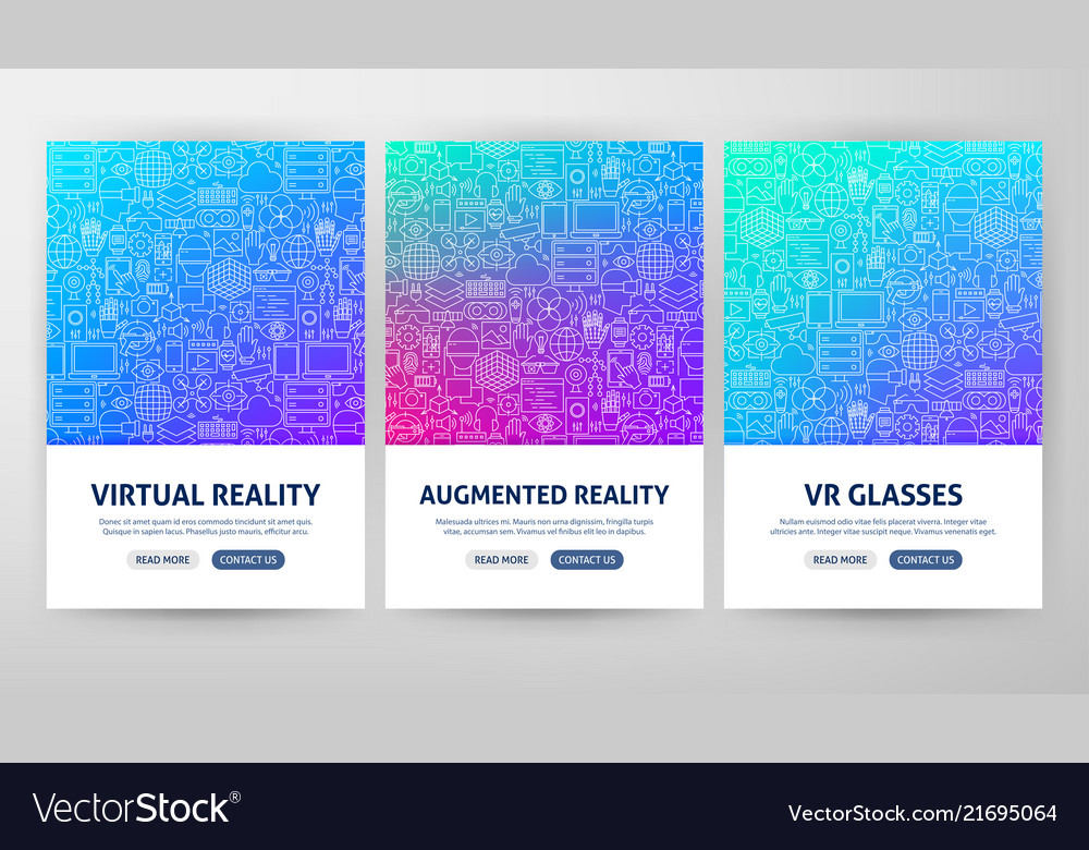 Virtual Reality Flyer Konzepte