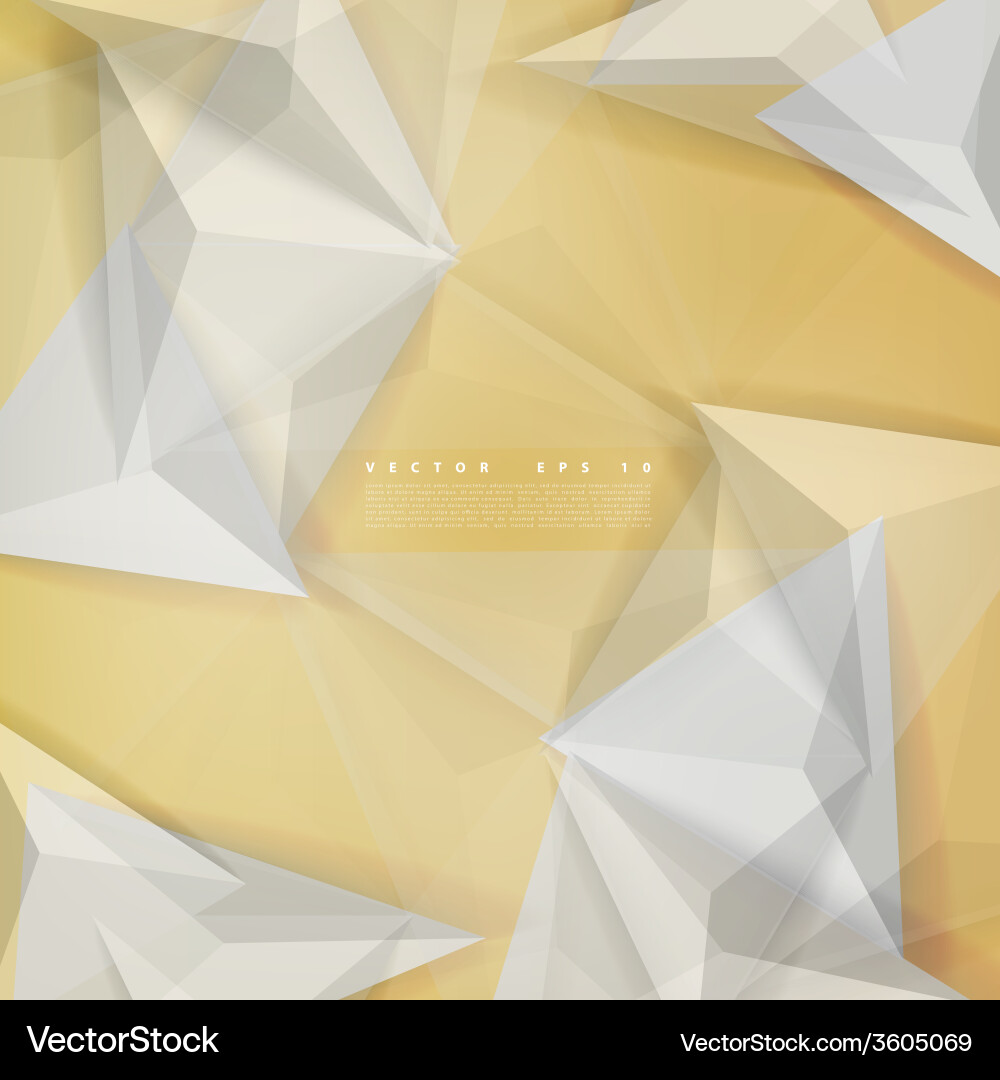 Background abstract polygon triangle Royalty Free Vector