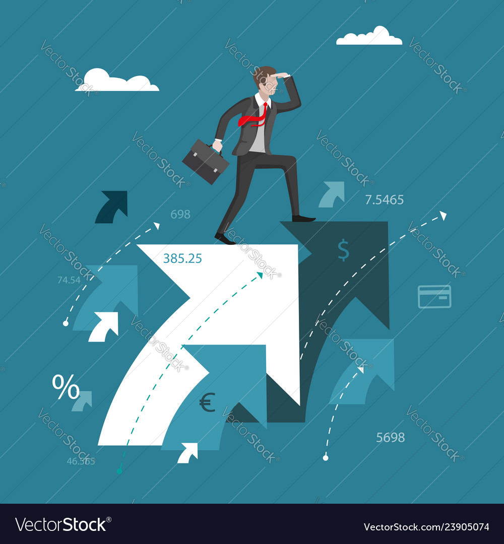 Business solutions Royalty Free Vector Image - VectorStock