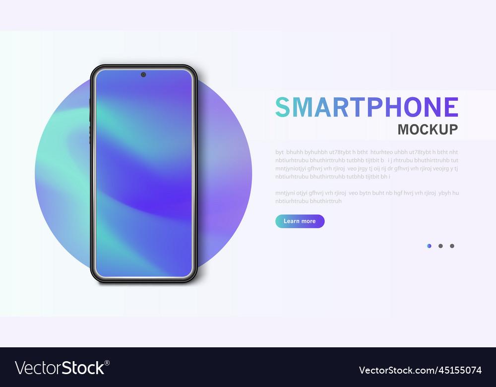 Smartphone mockup device ui ux