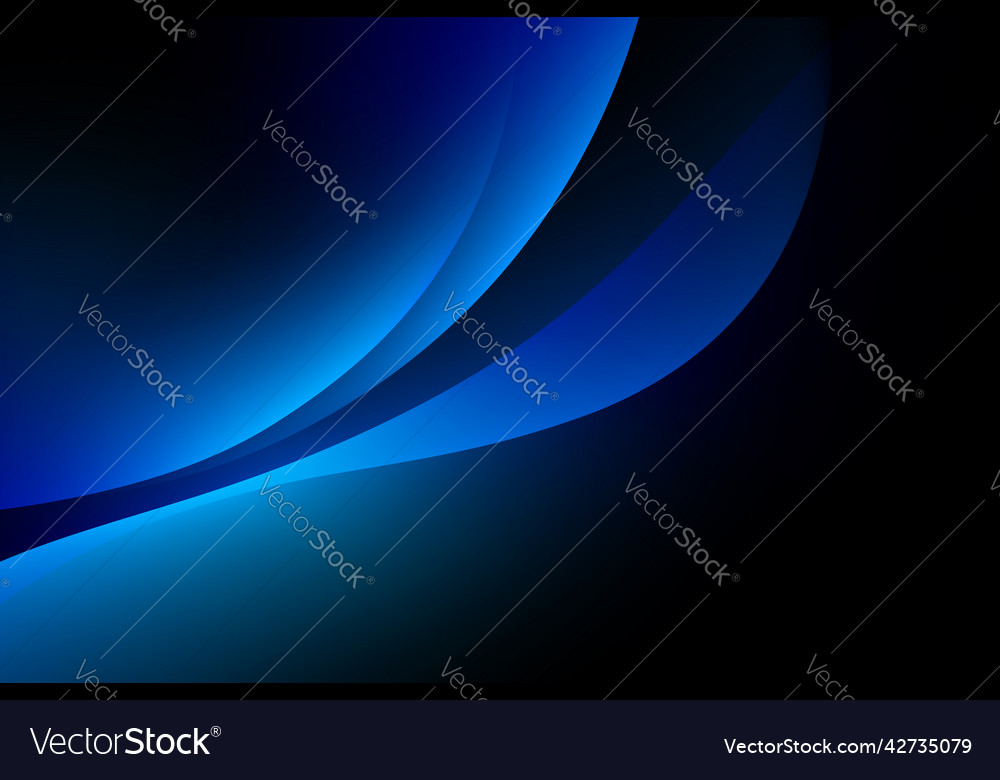 Glow curve line pattern blue abstract background