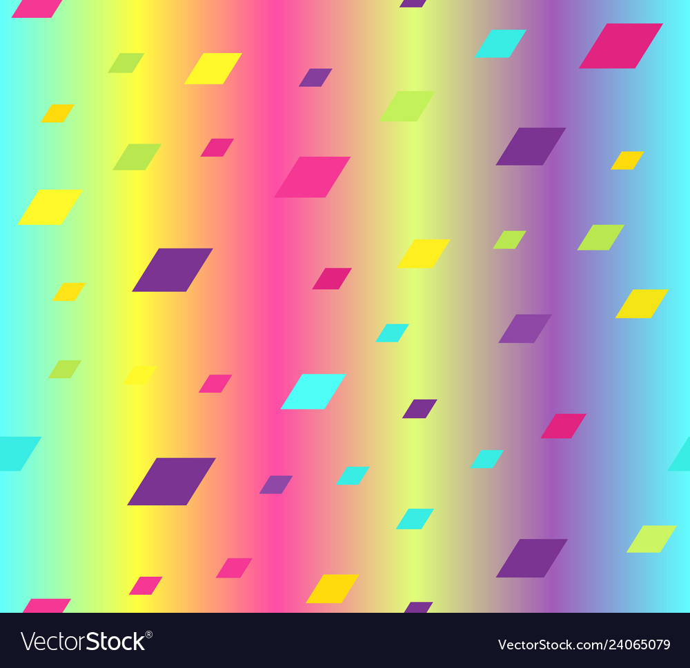 Gradient parallelogram pattern seamless