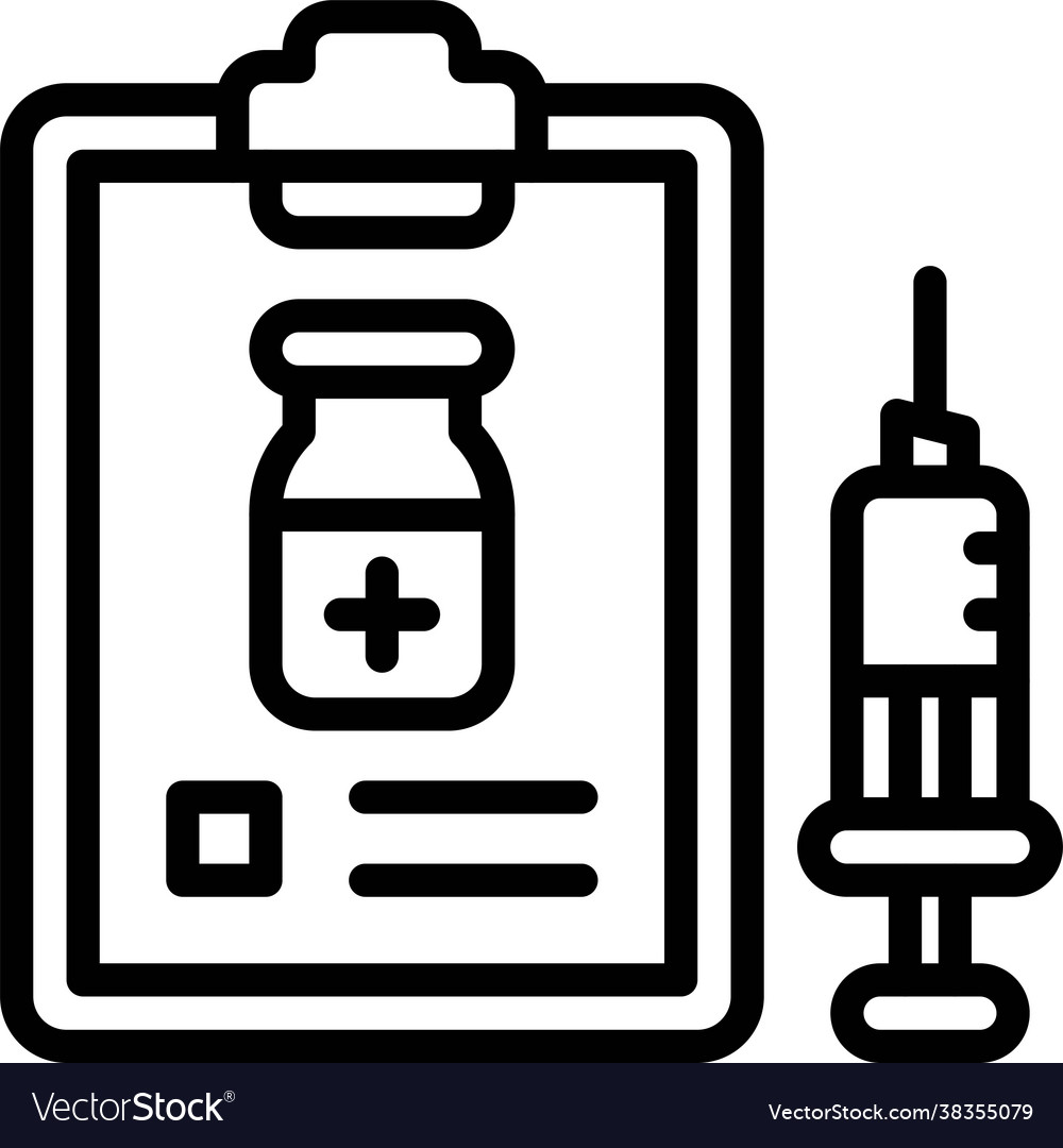 Vaccine data icon development related