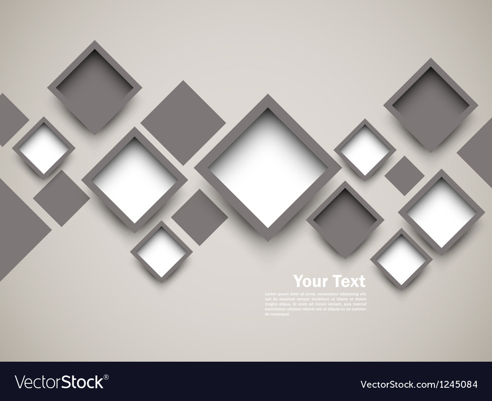 Abstract background with squares