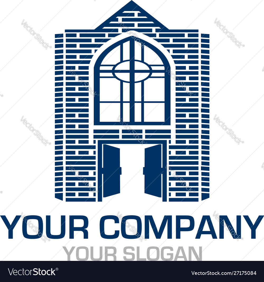 Building church logo design