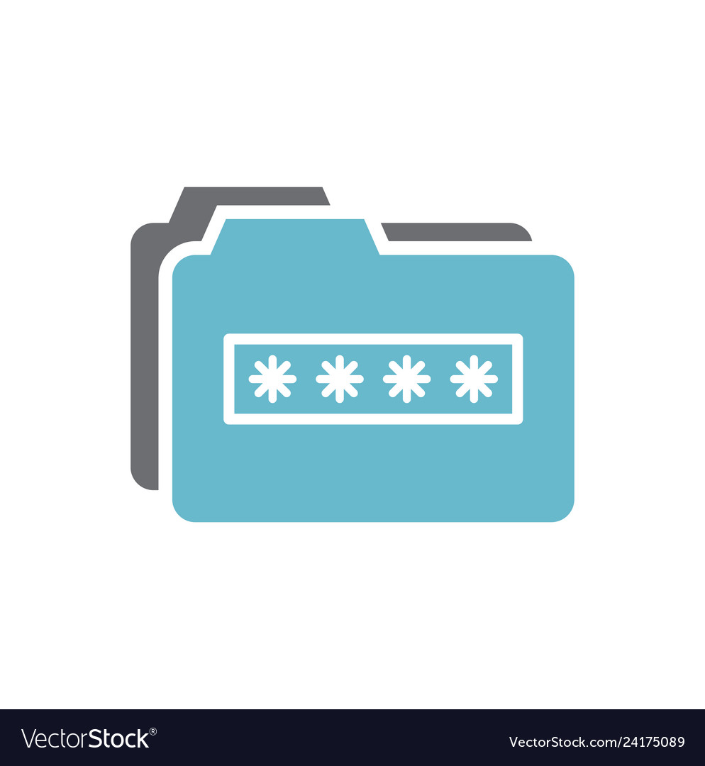 Data security icon on background for graphic vector image Data security icon on background for graphic
