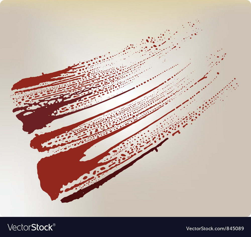 Grunge blood stain Royalty Free Vector Image - VectorStock