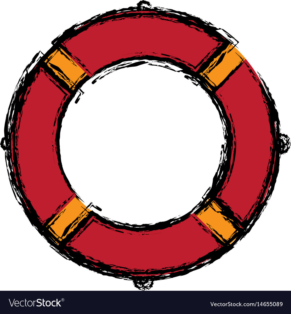 Safety float icon Royalty Free Vector Image - VectorStock