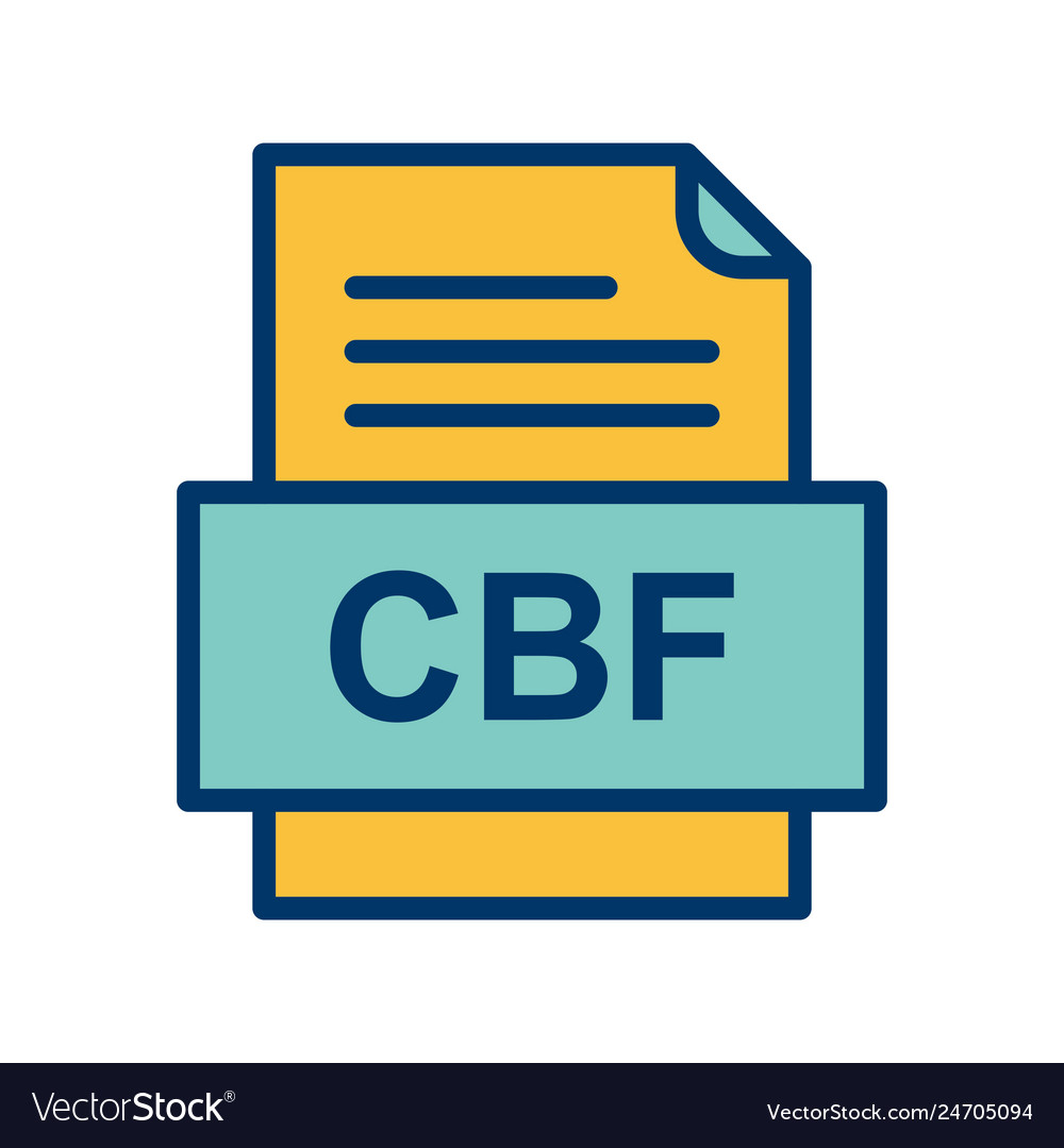 Cbf file document icon