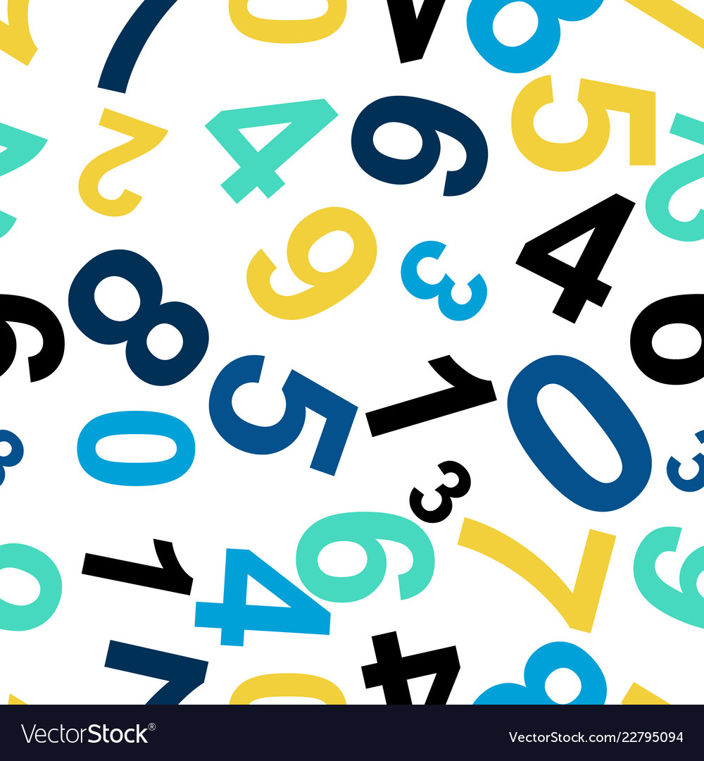 Seamless repeating pattern consisting vector image Seamless repeating pattern consisting