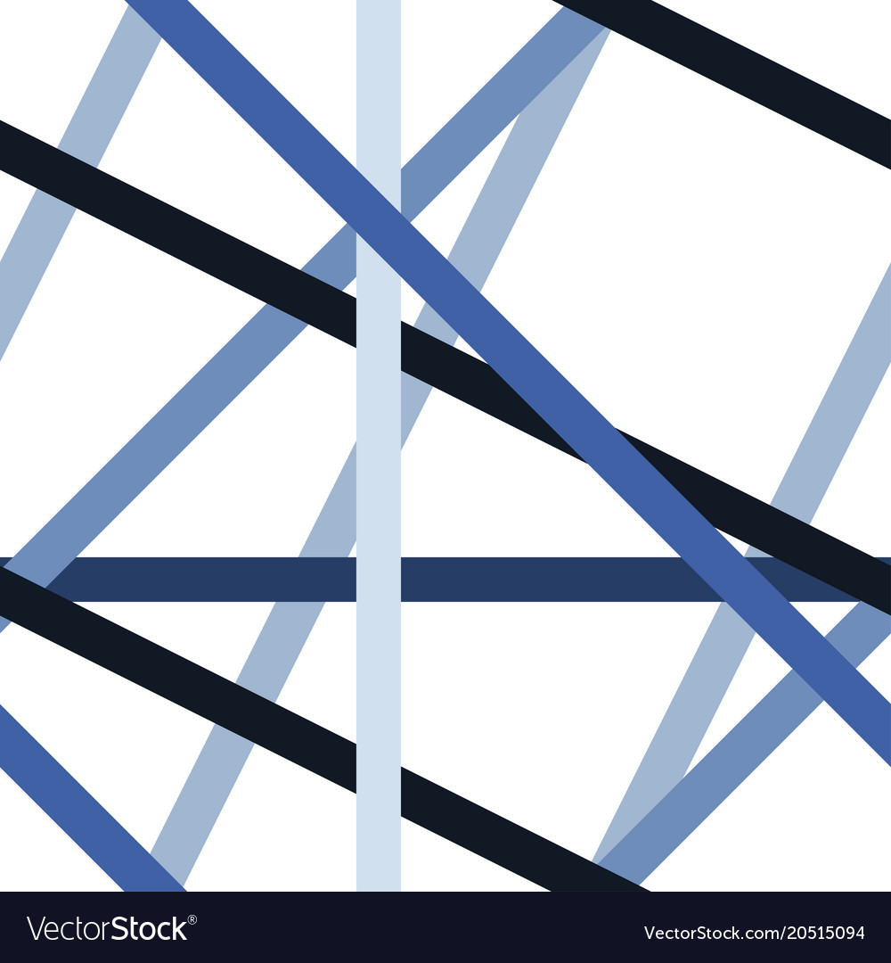 Tangled straight lines seamless pattern