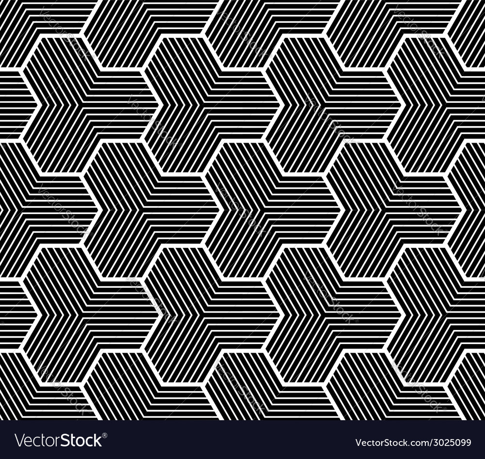 Hexagonal Geometric Pattern