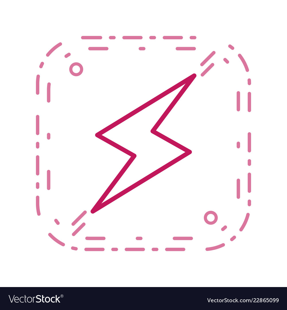 Lightning button icon