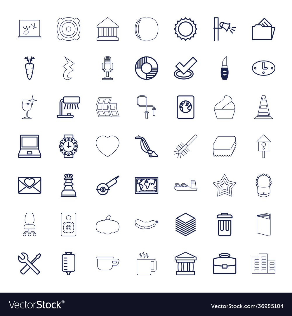 49 object icons
