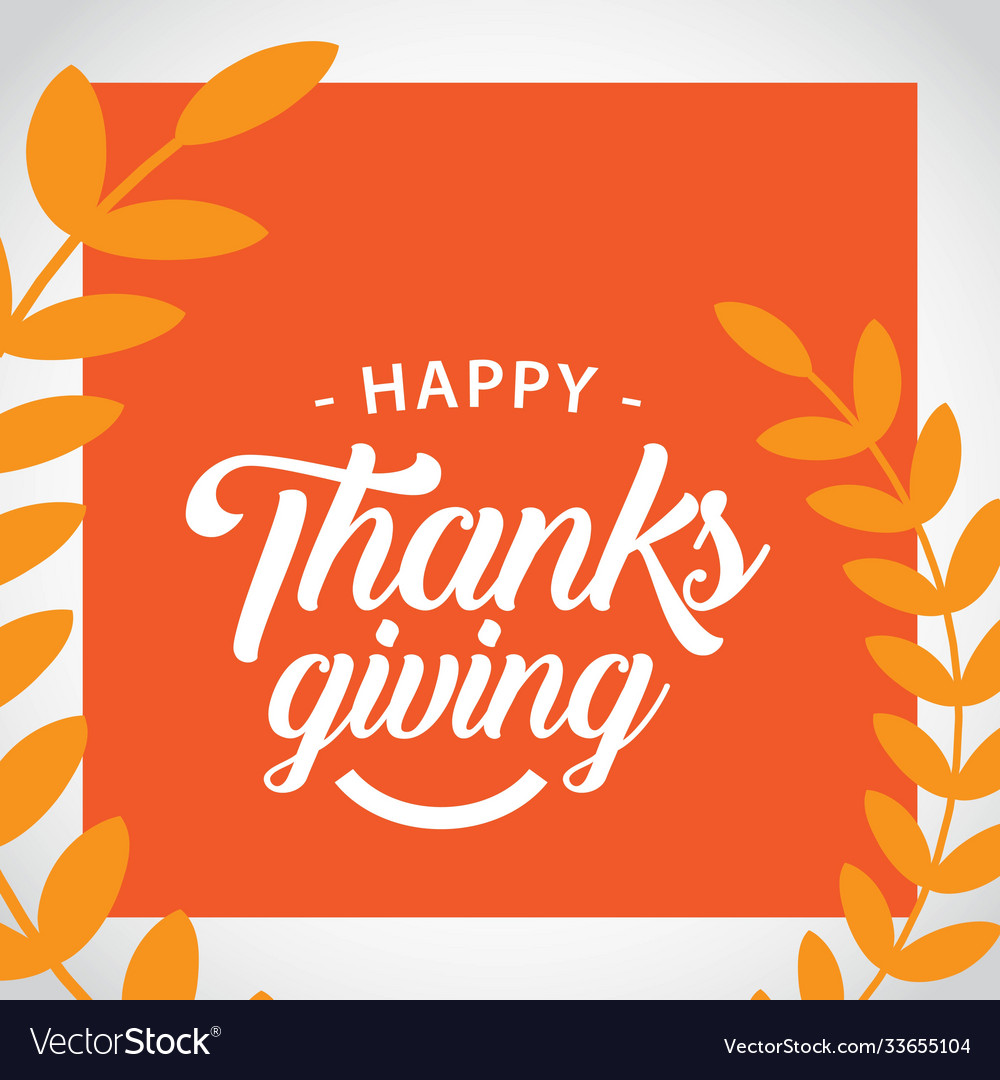 Happy thanks giving template design