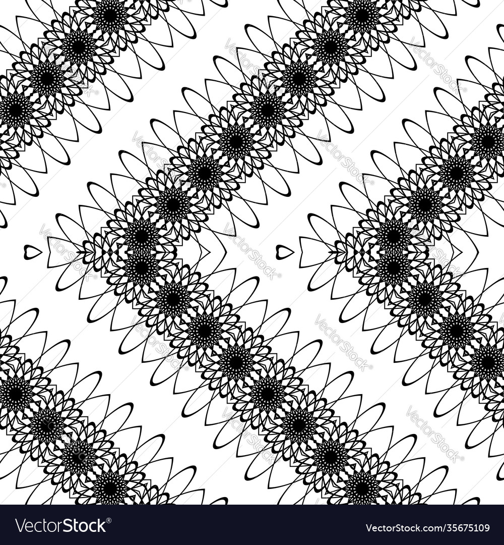 Design seamless zigzag decorative pattern vector image Design seamless zigzag decorative pattern