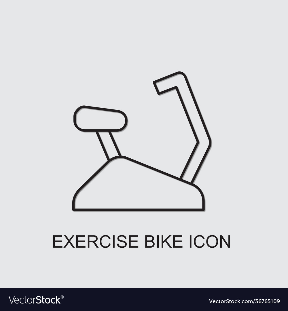 Exercise bike icon