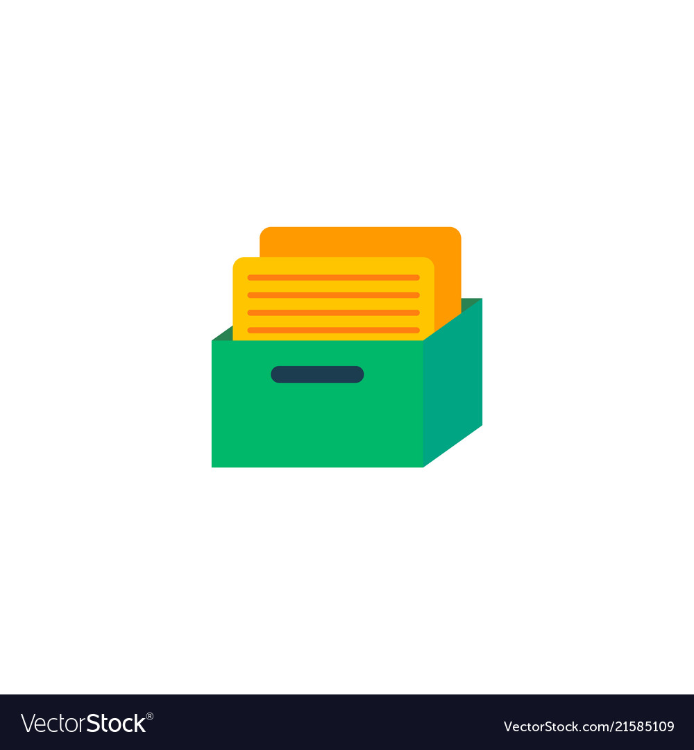 Task box icon flat element