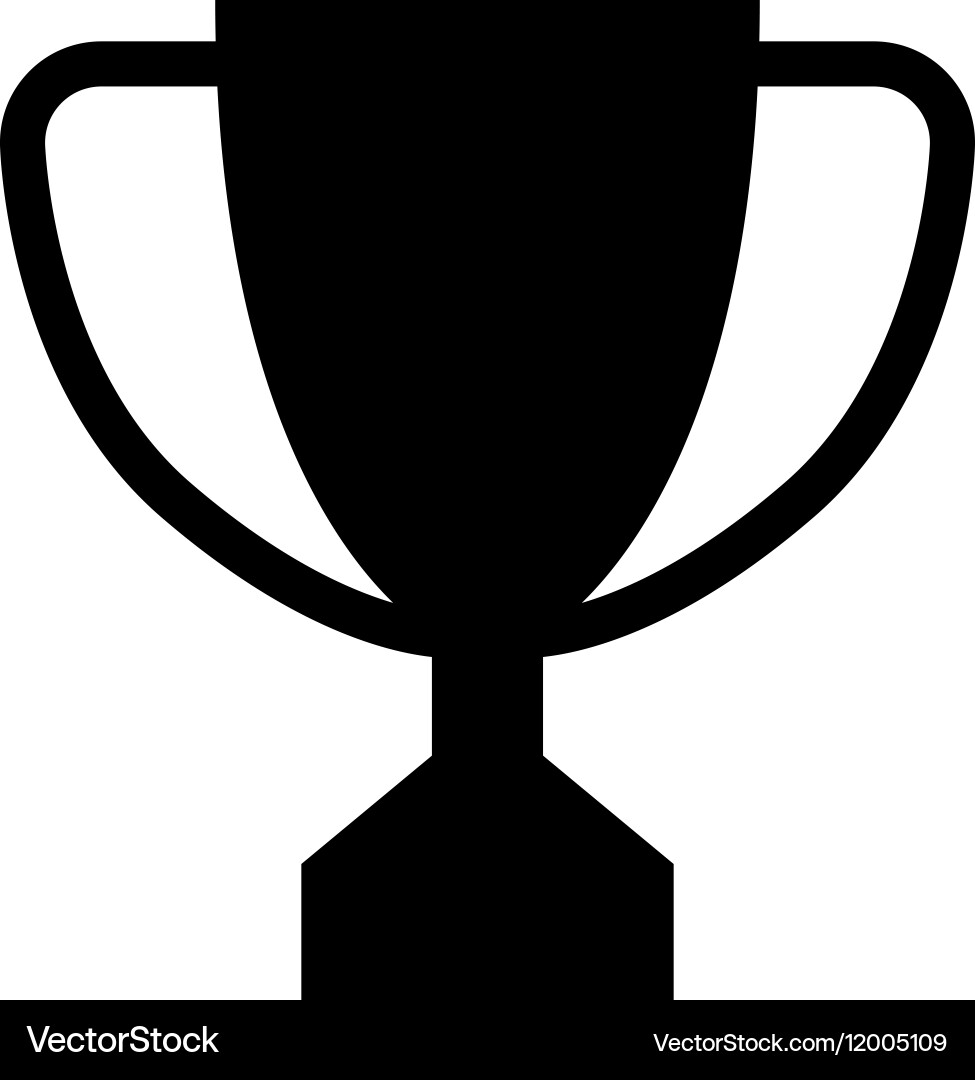 Winner icon flat Royalty Free Vector Image - VectorStock