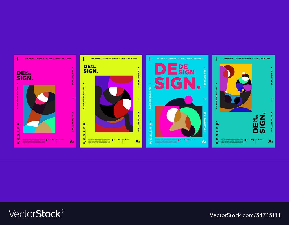 Abstract fun color pattern cartoon texture