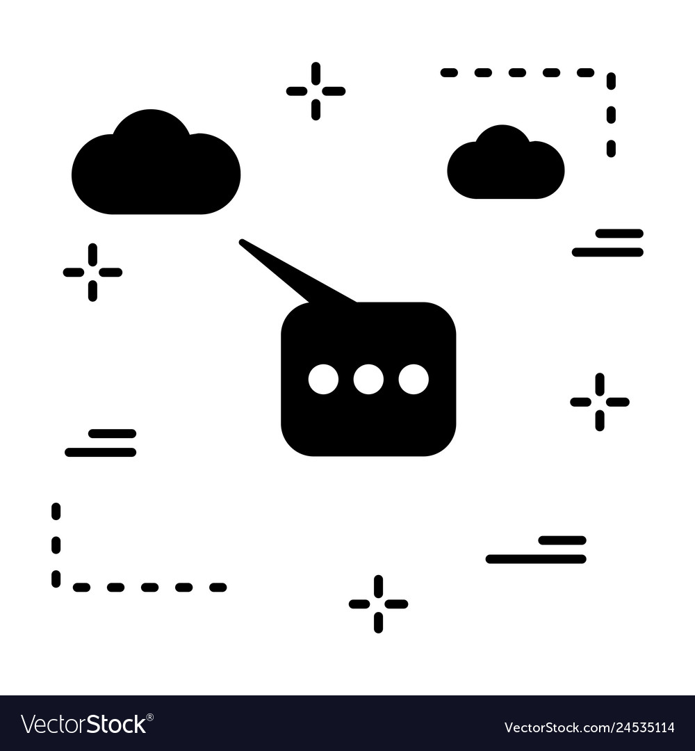 Chat icon Royalty Free Vector Image - VectorStock