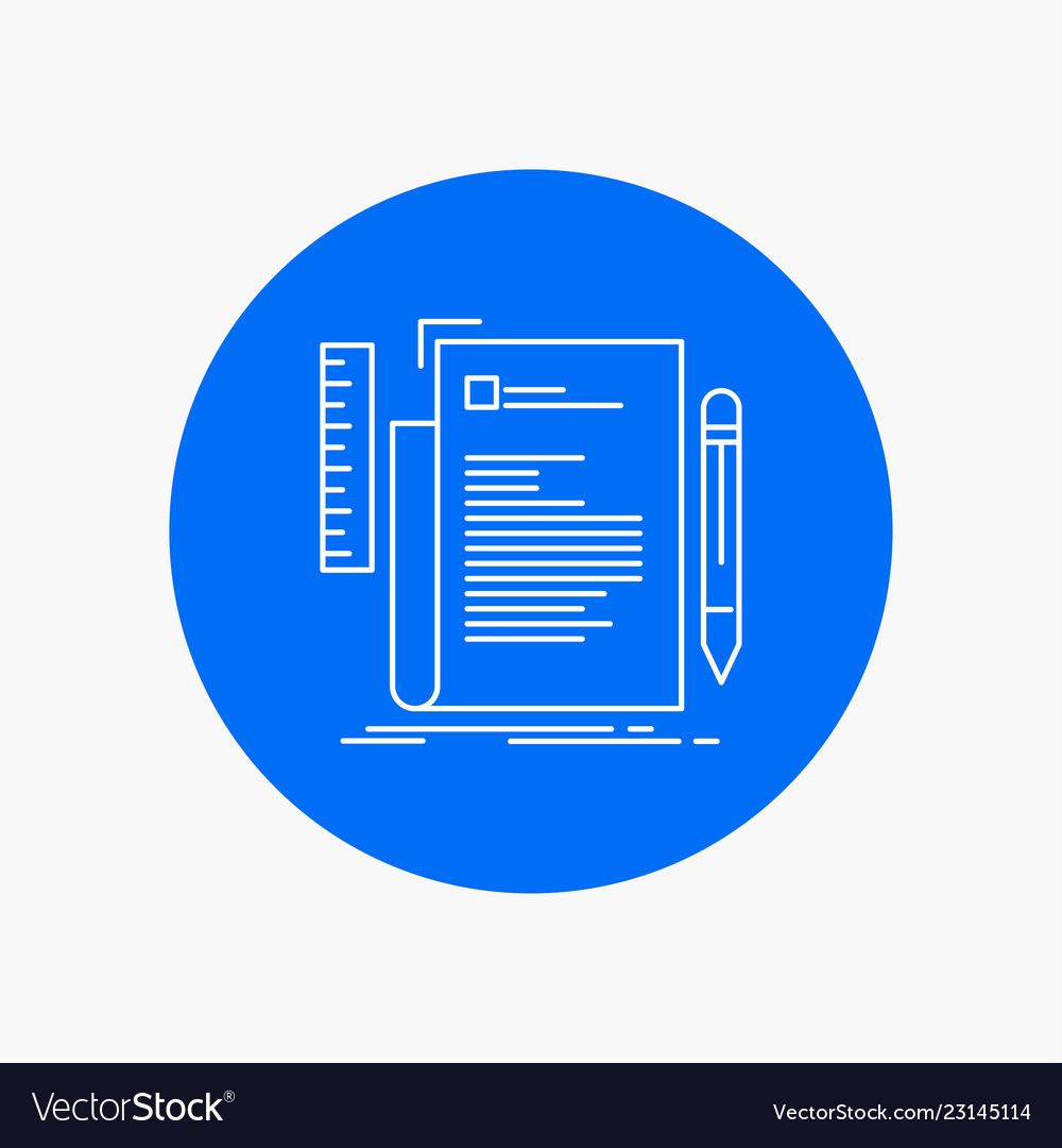 Code Codierung Datei Programmierskript weiße Linie vector image Code Codierung Datei Programmierskript weiße Linie