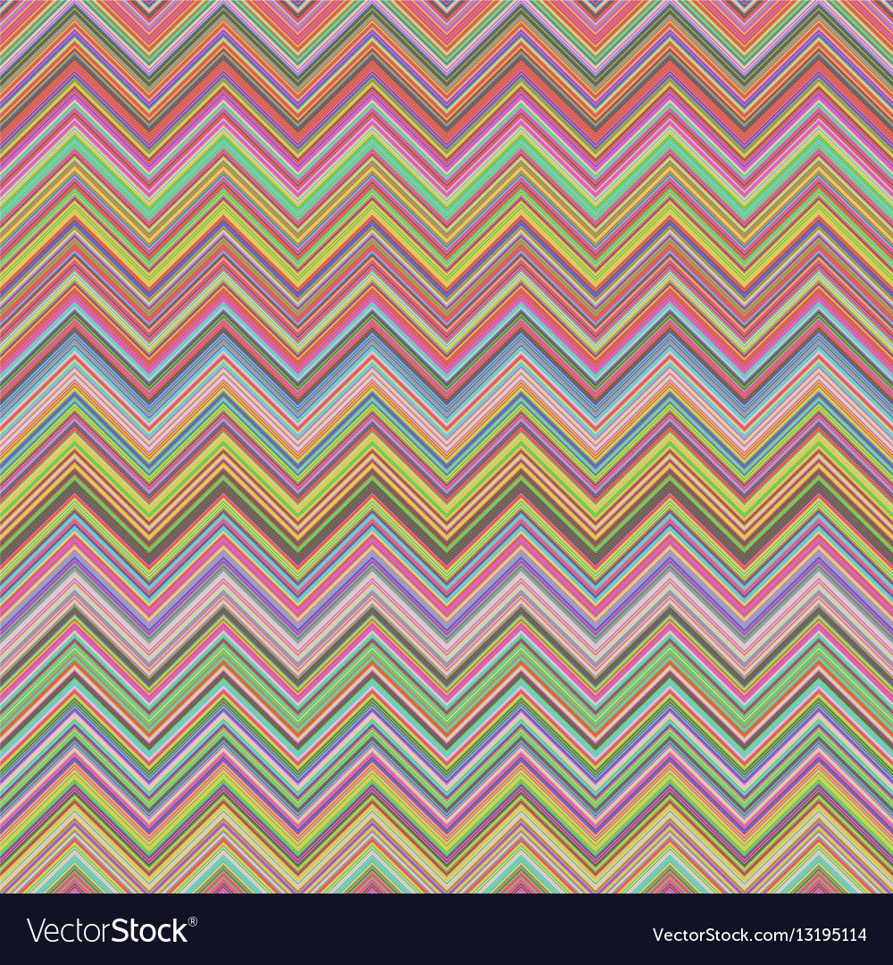 Colorful zigzag stripe pattern background design