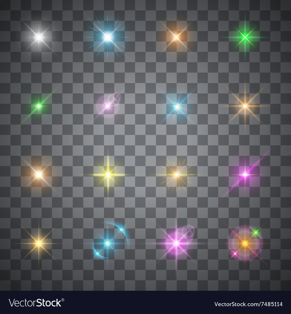 Glowing flare