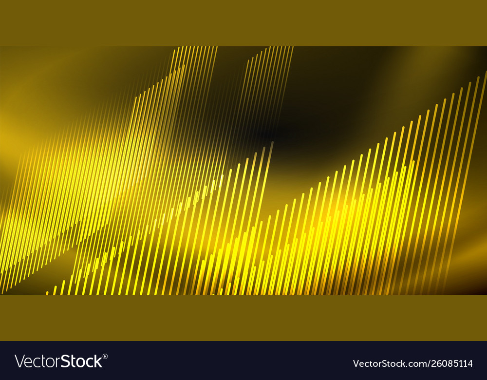 Neon color abstract lines Royalty Free Vector Image