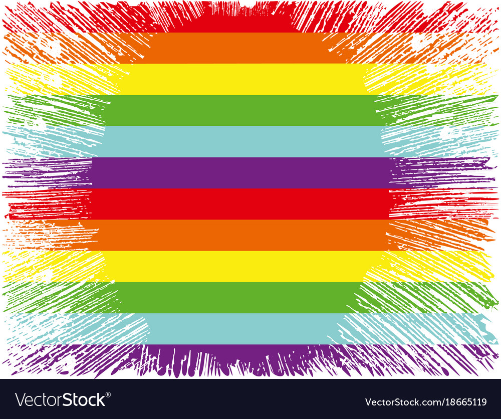 Lgbt flag background Royalty Free Vector Image