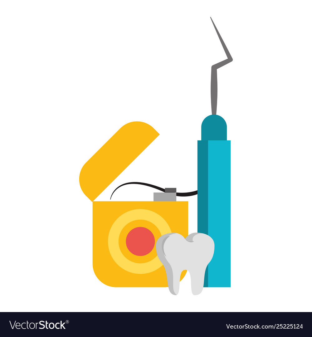 Dental care health and hygiene Royalty Free Vector Image