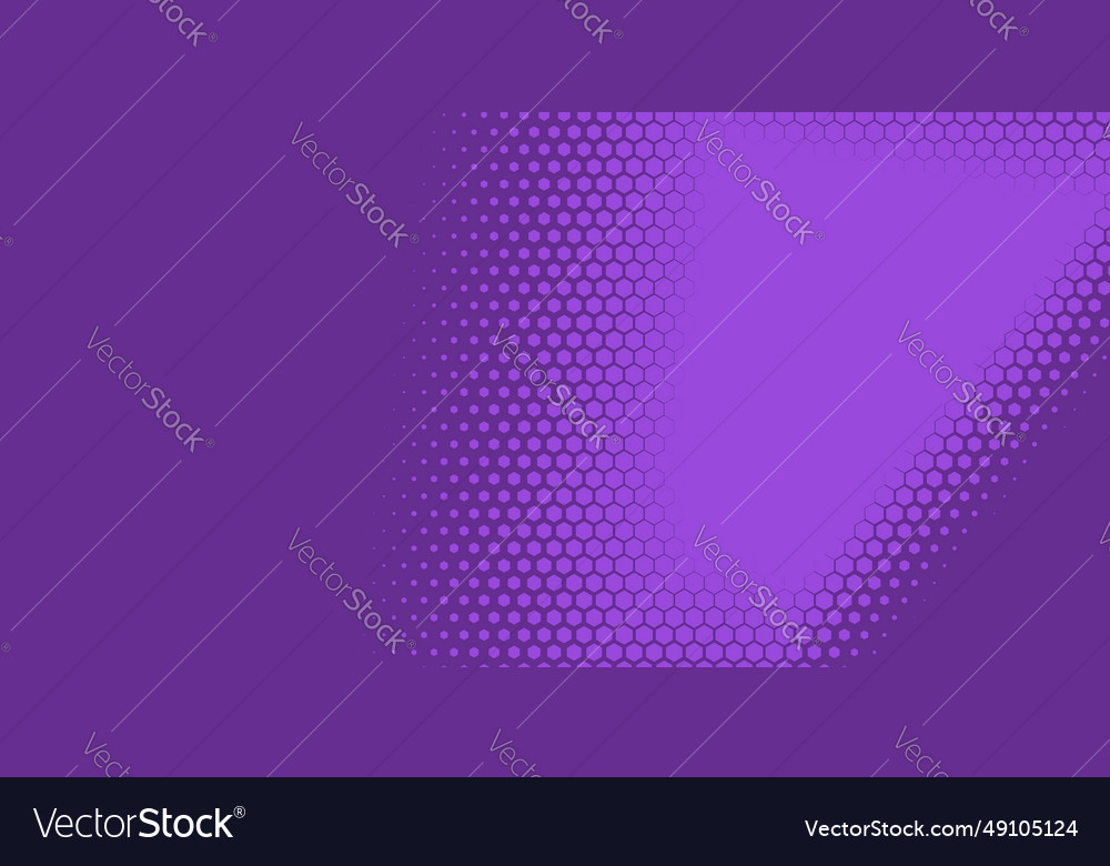 Geometric abstract hexagon two color background