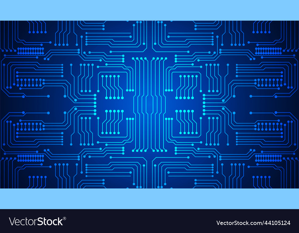 Technology background with hi-tech digital vector image Technology background with hi-tech digital