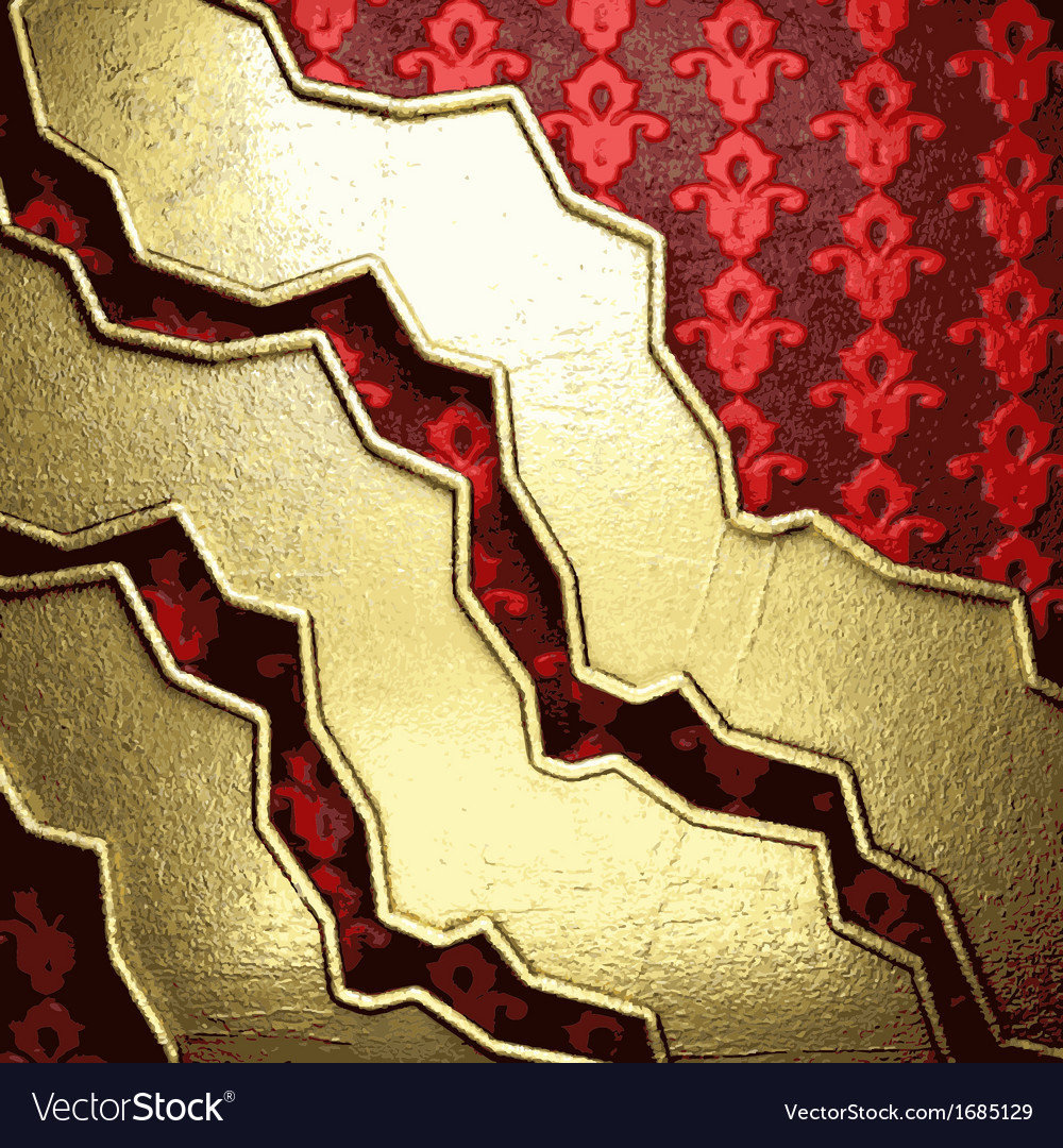 Background with gold Royalty Free Vector Image