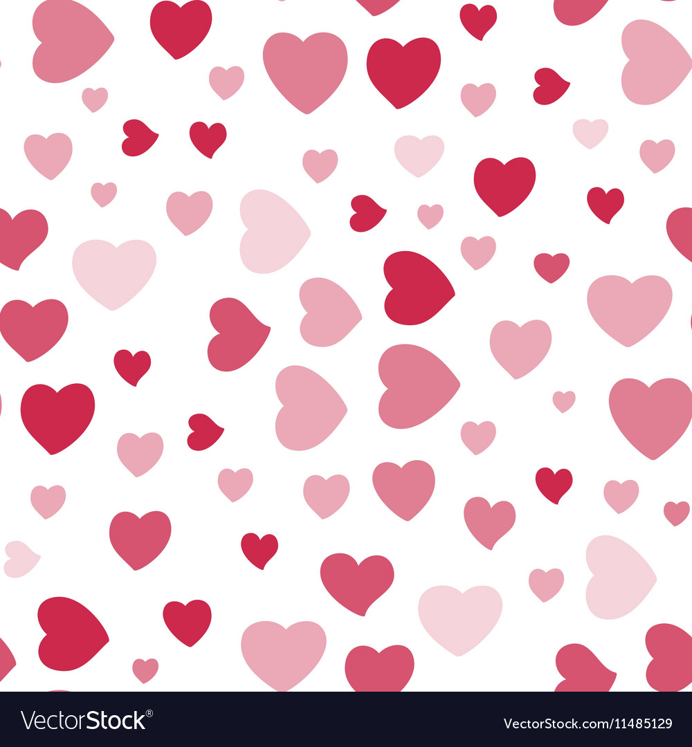 Background with hearts Royalty Free Vector Image