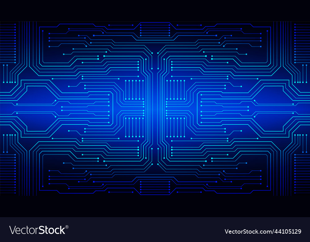High-Tech Circuit Board Background
