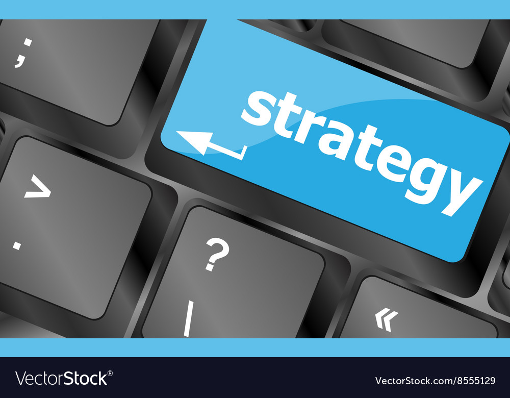 Strategy button on keyboard key