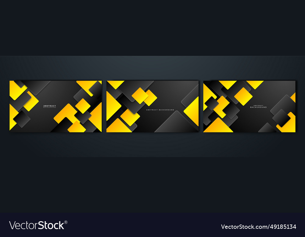 Black and yellow overlap background texture