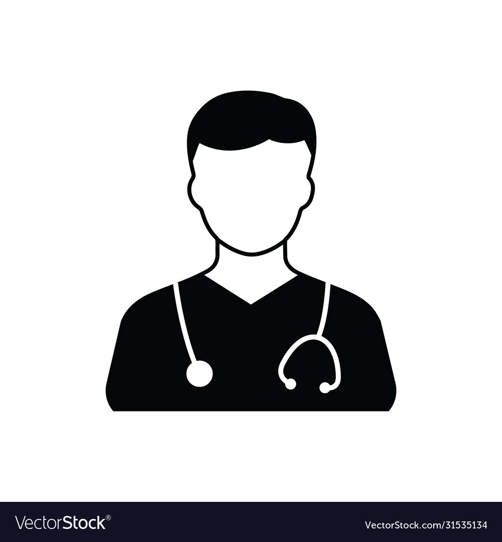 Doctor icon Royalty Free Vector Image - VectorStock