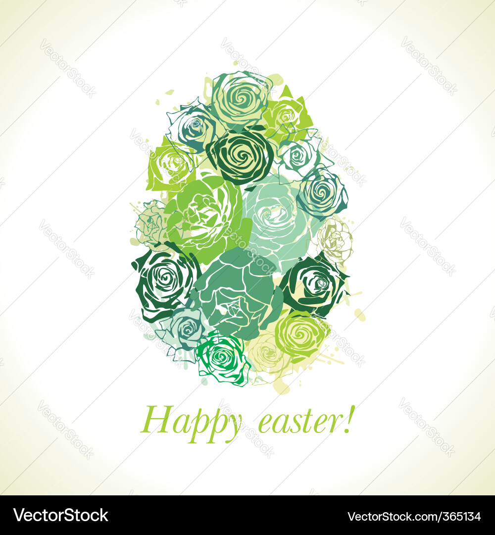 Easter card Royalty Free Vector Image - VectorStock